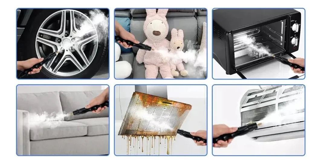 🔥 VaporPower 2500W: Limpieza Profunda sin Químicos y sin Esfuerzo