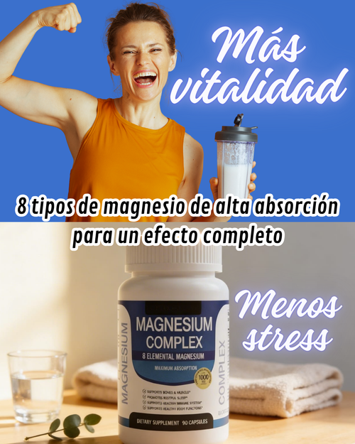 Magnesium Complex, más energía y bienestar en tu vida